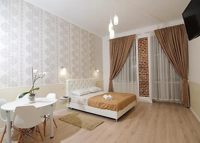 Luxury Near Rynok Square Apartamento Leópolis