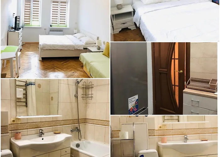 Luxury Near Rynok Square לבוב